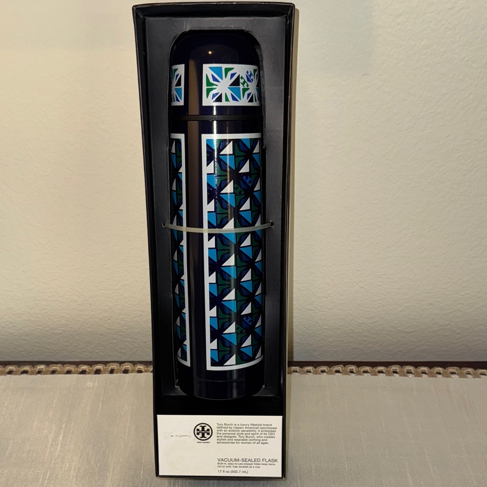 Tory Burch Thermos Flask NEW IN BOX